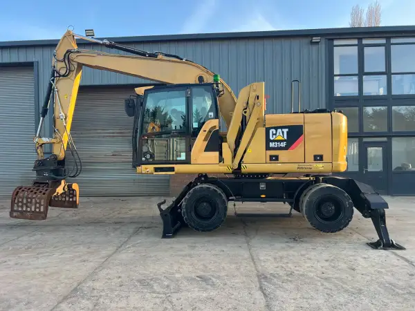 Click Here To Enlarge This Photo Of 2019 Caterpillar M314F Wheeled Excavator