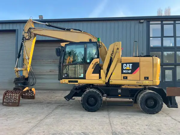 Click Here To Enlarge This Photo Of 2019 Caterpillar M314F Wheeled Excavator