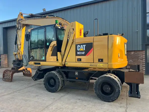 Click Here To Enlarge This Photo Of 2019 Caterpillar M314F Wheeled Excavator