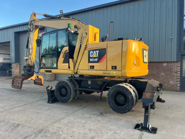Click Here To Enlarge This Photo Of 2019 Caterpillar M314F Wheeled Excavator