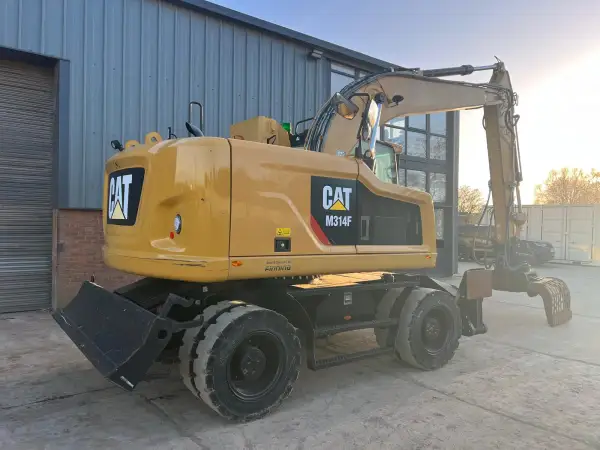 Click Here To Enlarge This Photo Of 2019 Caterpillar M314F Wheeled Excavator