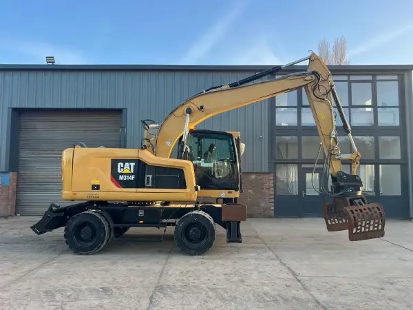 2019 Caterpillar M314F Wheeled Excavator