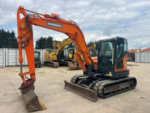 Click Here To Enlarge This Photo Of 2020 Doosan DX85-3 Excavator