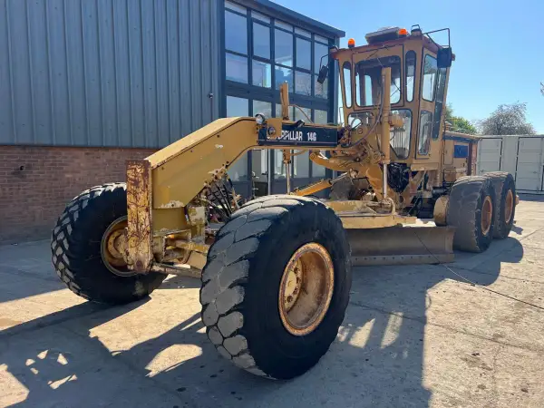 Click Here To Enlarge This Photo Of 1980 Caterpillar 14G Motor Grader