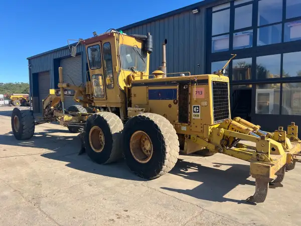Click Here To Enlarge This Photo Of 1980 Caterpillar 14G Motor Grader